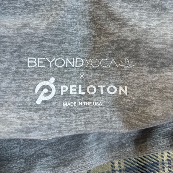 BEYOND YOGA X PELOTON Leggings Spacedye Gray Size Small - Picture 5 of 5